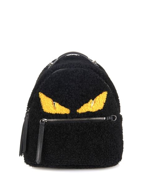 fendi backpack mini monster|fendi monster backpack sale.